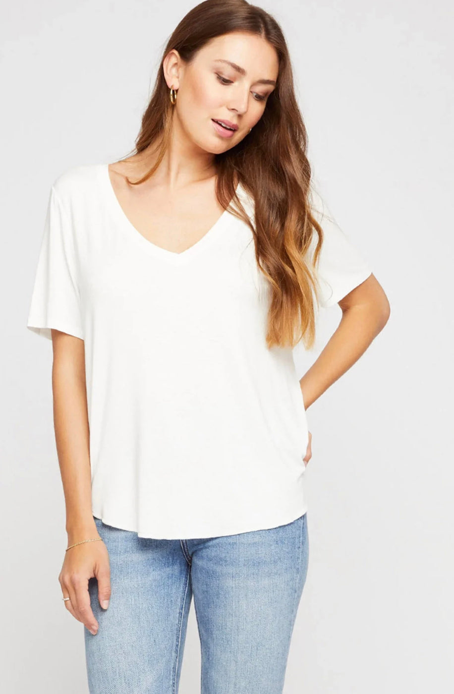 Gentle Fawn- Lewis Top (White)