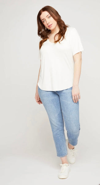 Gentle Fawn- Lewis Top (White)