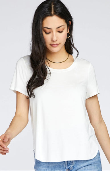 Gentle Fawn- Alabama Tee- White