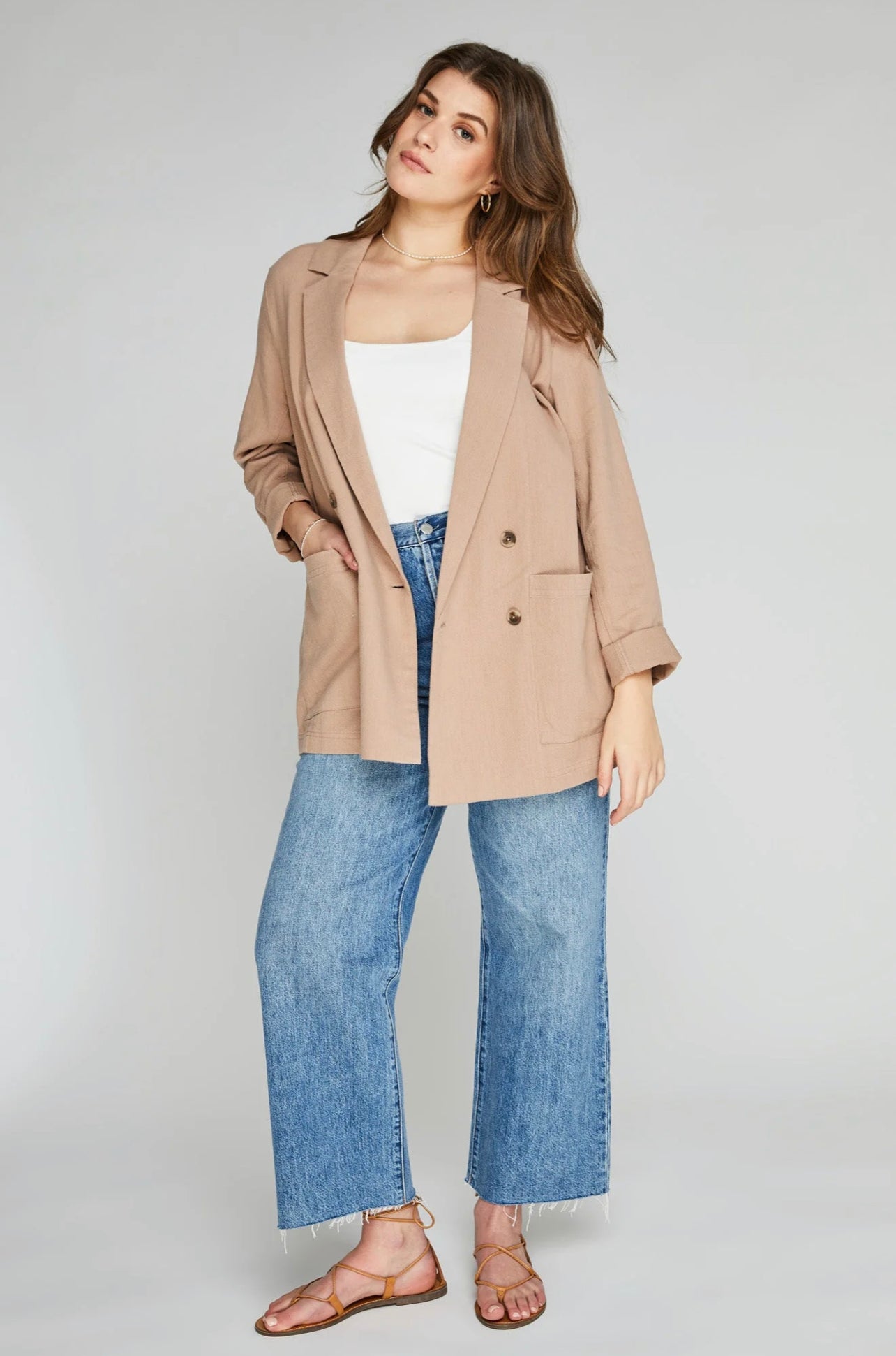 Gentle Fawn- Field Blazer- Almond