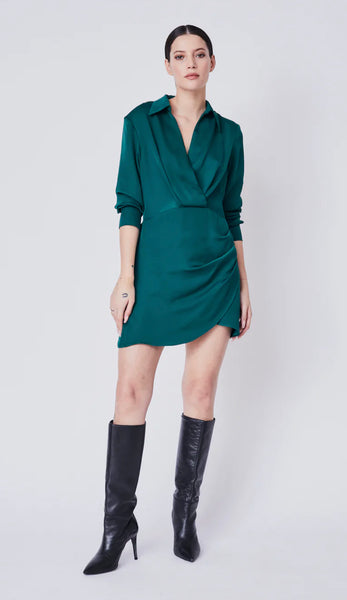 Porta Wrap Mini Dress