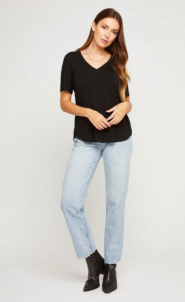 Gentle Fawn- Lewis Top (Black)