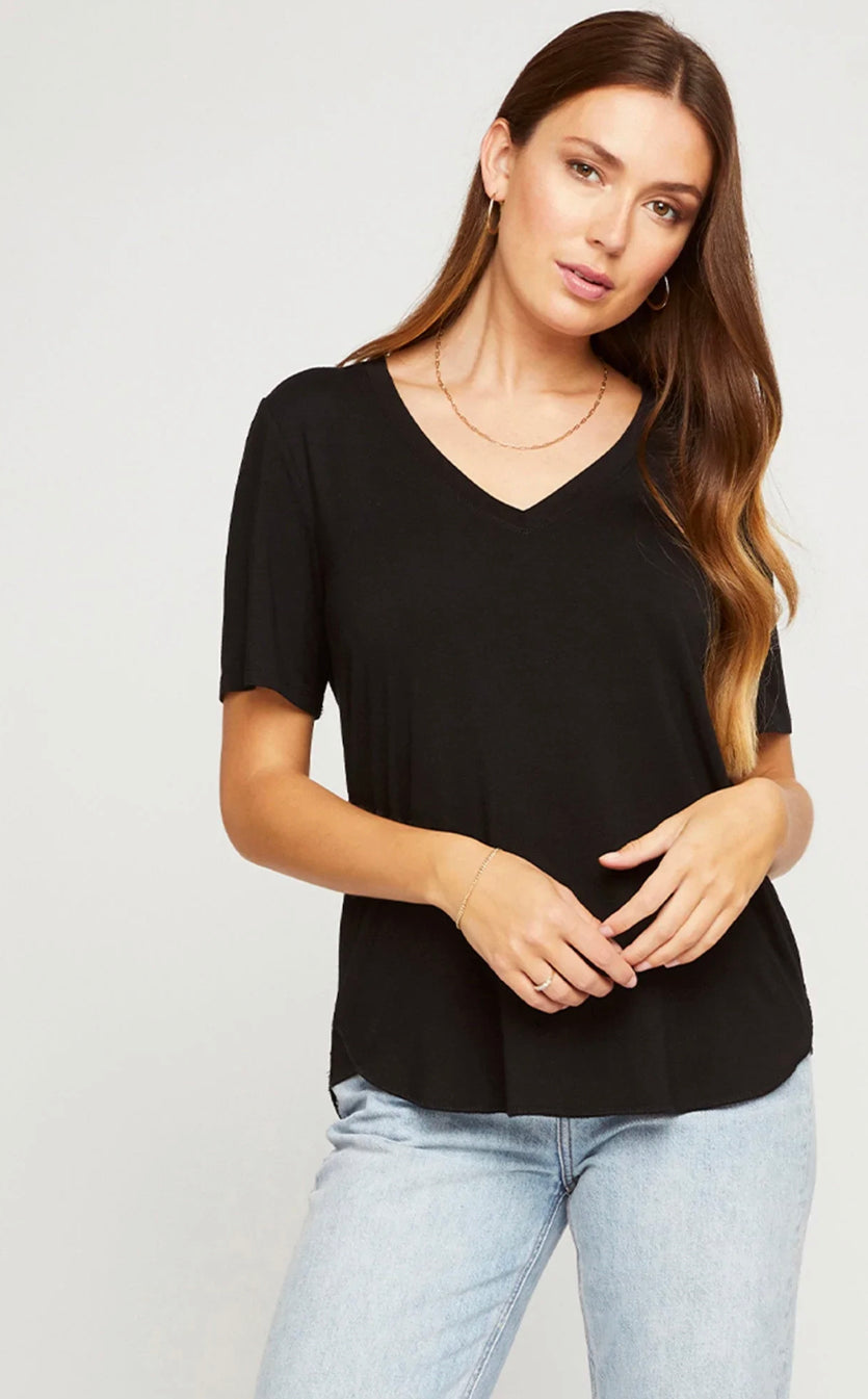 Gentle Fawn- Lewis Top (Black)