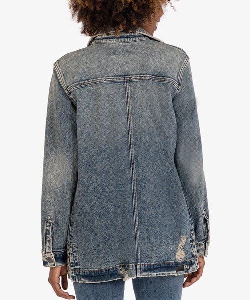 Kut From The Kloth- Joni Shirt Jacket (Adore Wash)