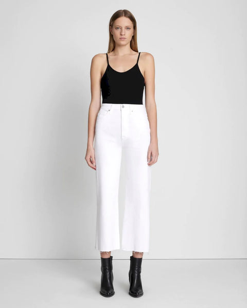 7 For all Mankind Luxe Vintage Ultra High Rise cropped Jo in // Soleil //