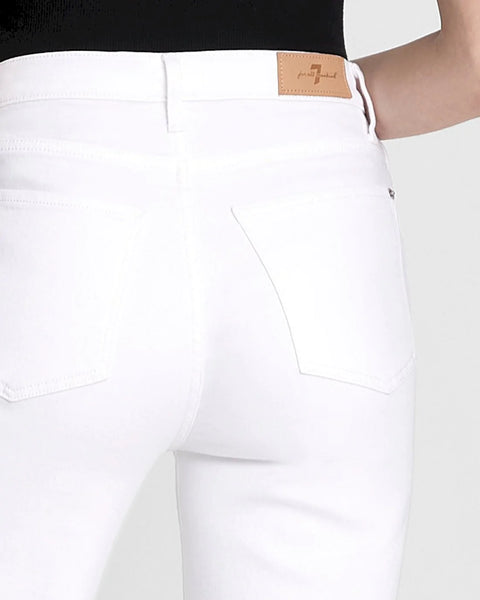 7 For all Mankind Luxe Vintage Ultra High Rise cropped Jo in // Soleil //