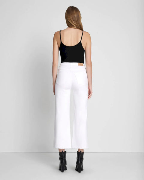 7 For all Mankind Luxe Vintage Ultra High Rise cropped Jo in // Soleil //